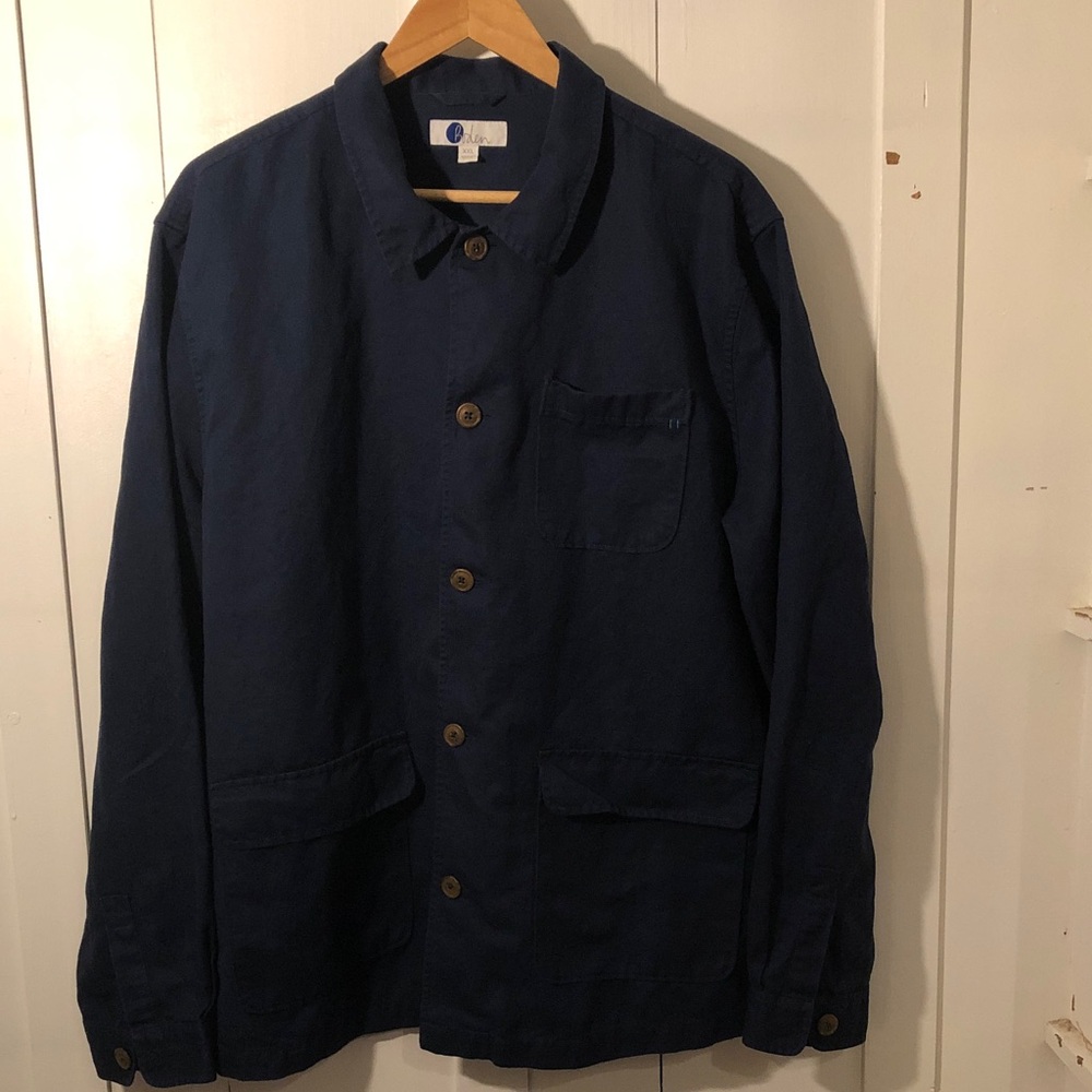 Boden Vintage Men's Deep Blue Work/Chore jacket  workwear XXL . Lightweight